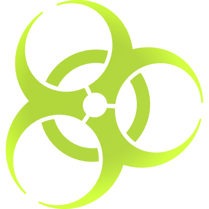 Green Angel Biohazard Halo False Memory (Glowing)