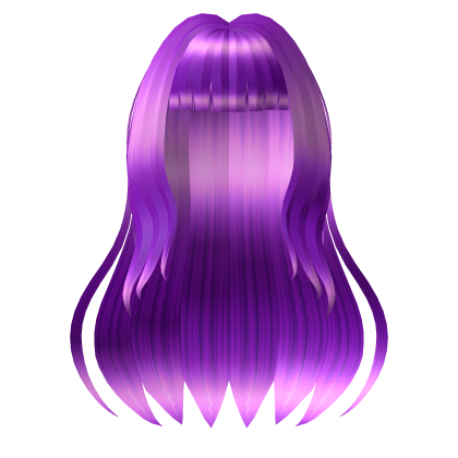 Purple Hime Girl Hair