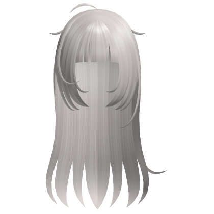 ♡ kawaii long ash blonde messy hair