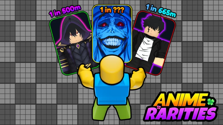 Anime Rarities Codes & Experience, Image source: Roblox.com