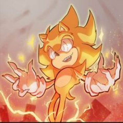 Fleetway Super Sonic Roblox decal