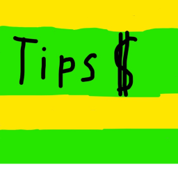 Tip jar chart