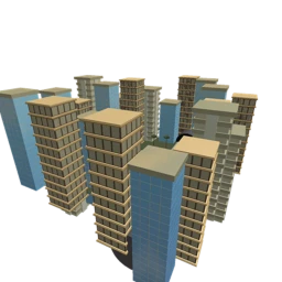 Demolition city icon