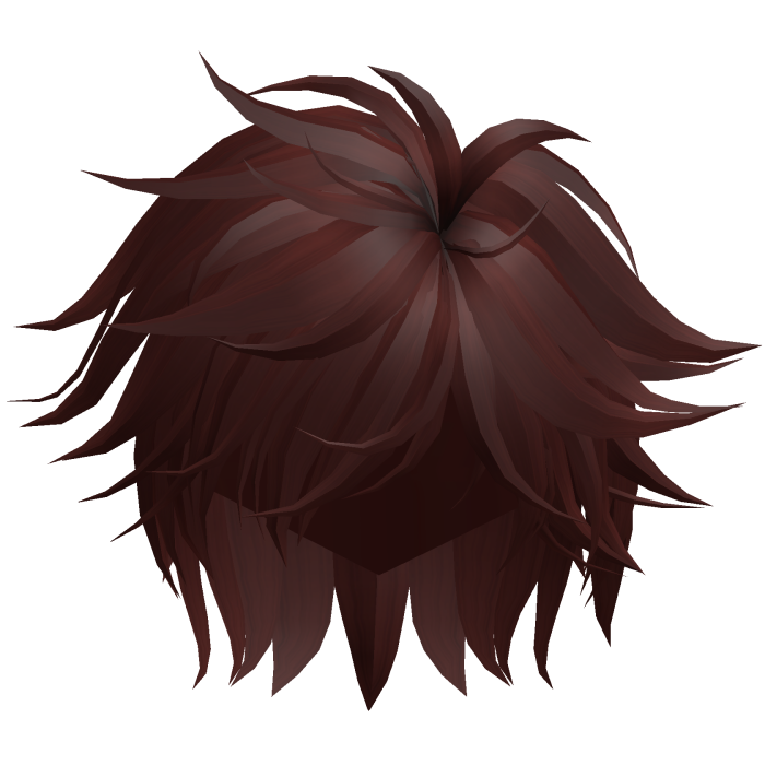 Anime Video Game Spikey Emo Boy Hair (Red)