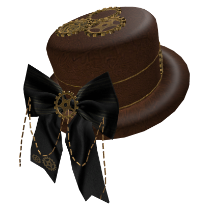 steampunk gear mini hat ˖🕰️🗝️ Roblox item