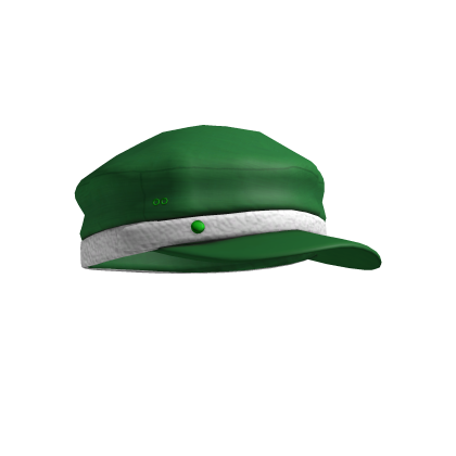 green belted newsboy hat Roblox item