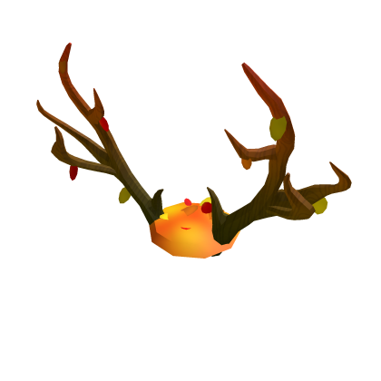 Orange Autumn Antlers