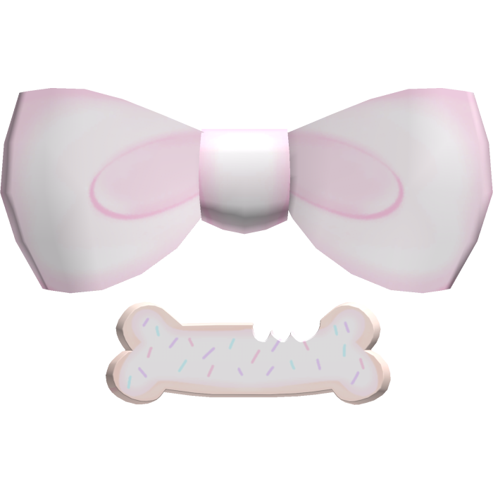 Cute Pink Frosted Puppy Clip