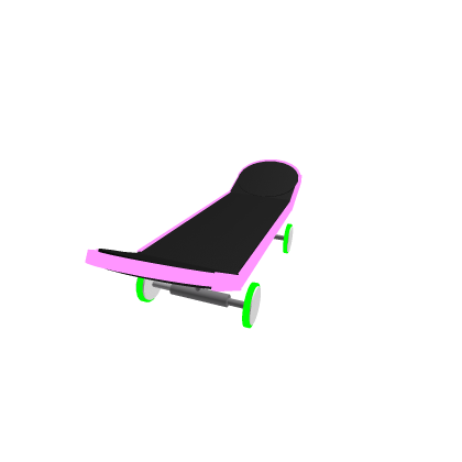 Neon Skateboard
