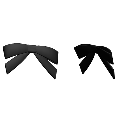  Black Modern Ribbons 