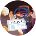Visitor Lanyard