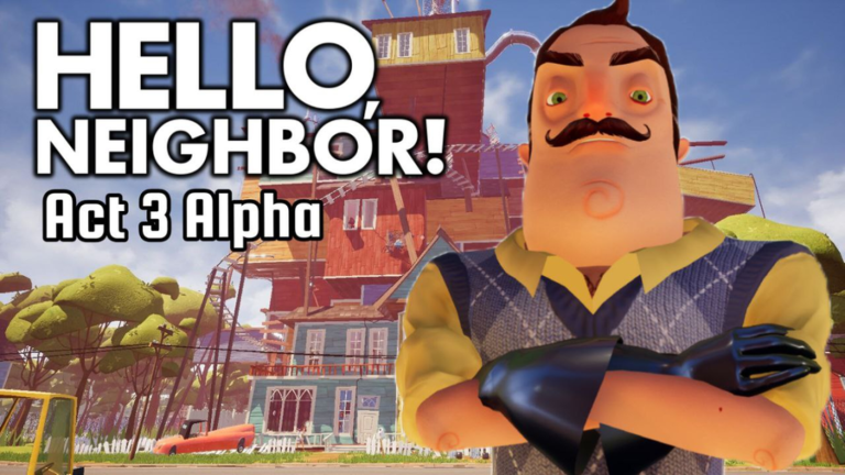Hello Neighbor Act 3 Alpha screenshot 1