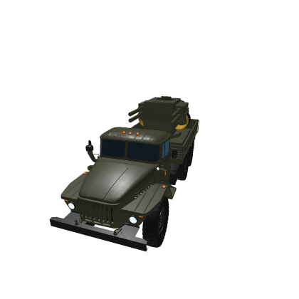 Ural 4320 with Machine Gun