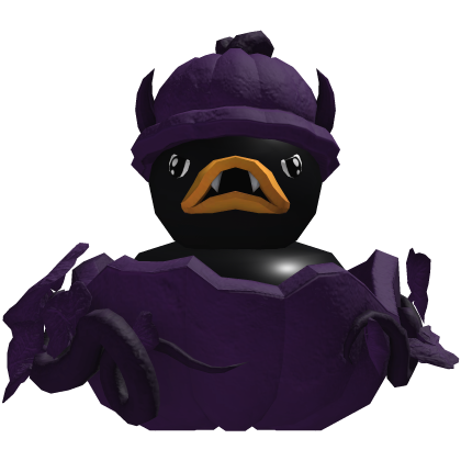 🎃 Purple & Black Duck O' Lantern Recolor (Addon)