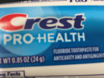 Toothpaste & Flosspicks