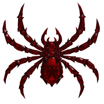 Crimson Widow Neck Accessory 🕷️❤️ Roblox item
