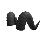 Obsidian Dragon Horns