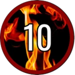 10 SURVIVAL STREAK! Roblox badge thumbnail