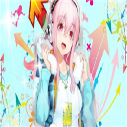 Anime music beat girl!!!! Roblox decal
