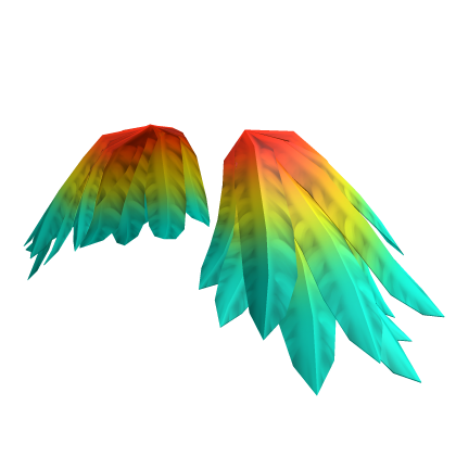 Angelic Feathered Waist Hip Skirt Rainbow
