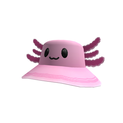 Roblox Item Axolotl Trendy Hat