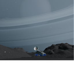 Real life sized planets test