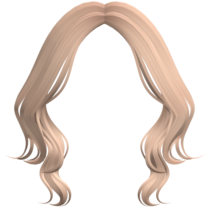 Mermaid Wavy Bangs (Blonde) Roblox item