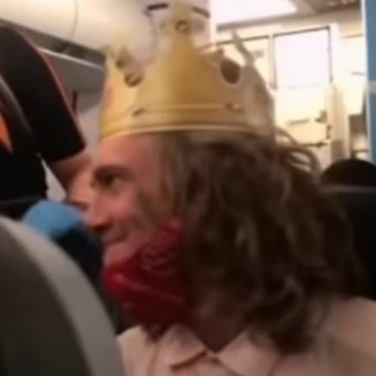 burger king plane guy