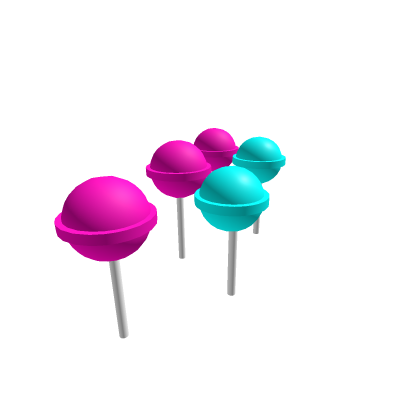 Lollipop Jumps For An Obby! :D