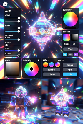 🌈 Customizable Color Aura Tool | Jump Effects!
