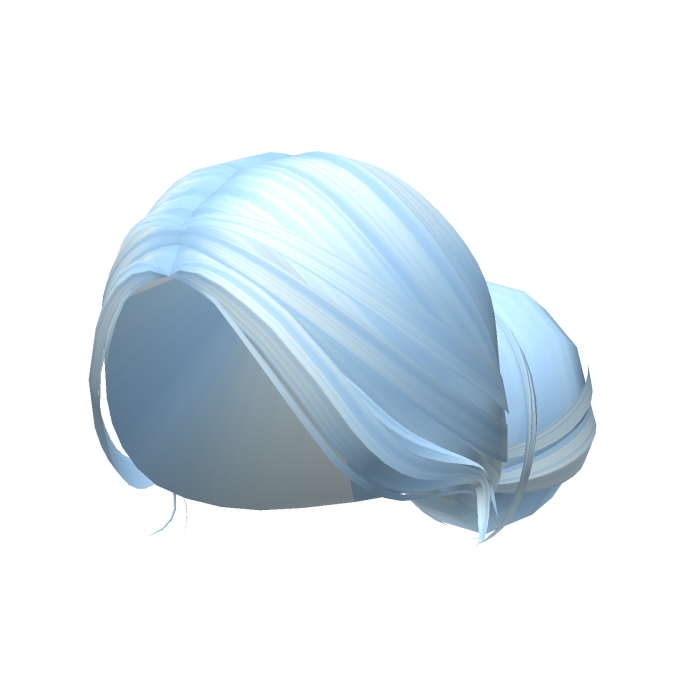 -',ৎ Business Lady Bun in Soft Blue