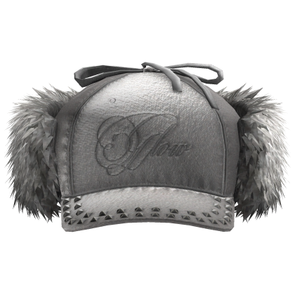 Studded Fur Cap 