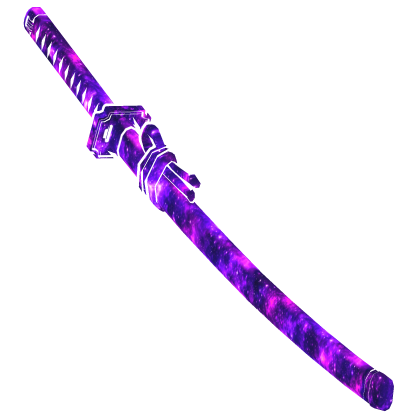 Cartoony Purple Galaxy Katana🌌