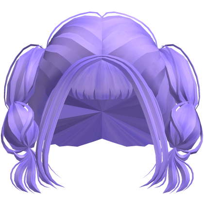 Kawaii Bubbly Braids Purple Hair thumbnail