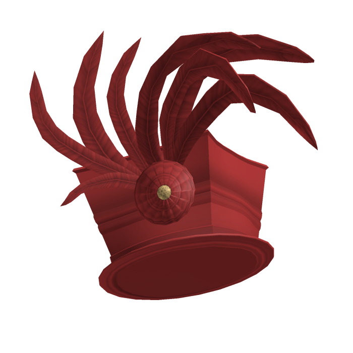 Ladies Feathered Czapka | 1800s - 10s | Red