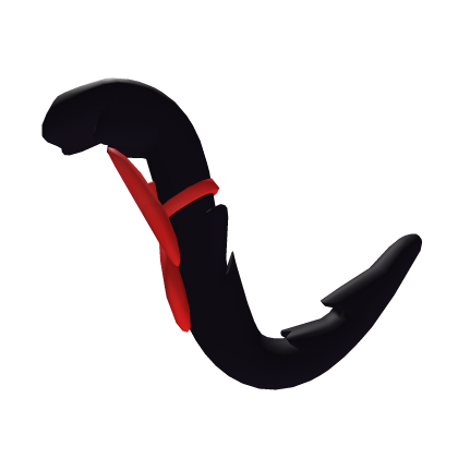 Witch Cat Tail With Ribbon