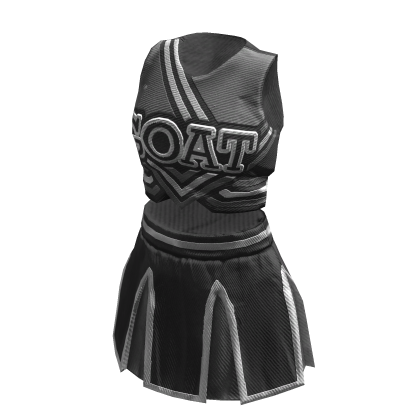 Cheerleader Uniform | Dark Gray White thumbnail