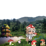 Le village champignon