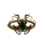 Emerald Golden Diadem of Snakes