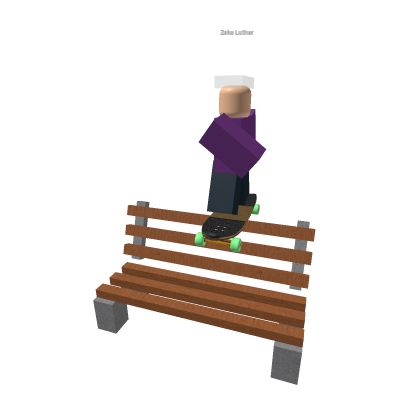 Zeke Grinding On A Bench