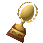 Egg Avatar Contest 2026 Trophy