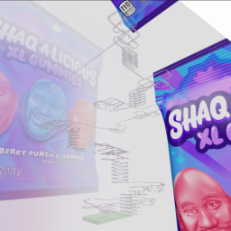 cart ride into shaqalicious xl gummy obby tycoon 2