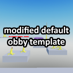 modified default obby template