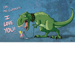 If you see a dino HUG IT!