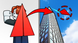 Skoki z papierowego samolotu✈️