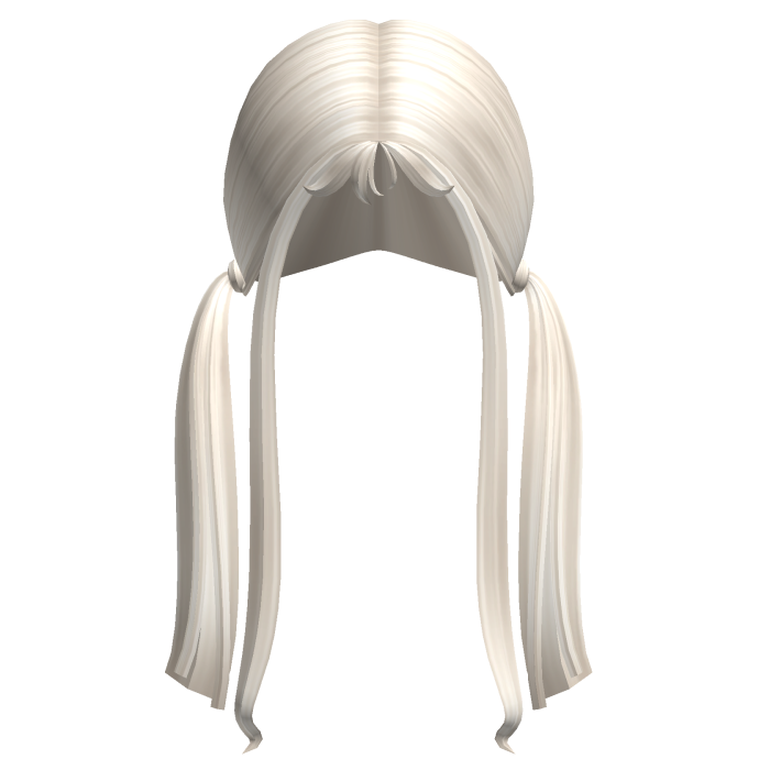 -',ৎ Wispy Willow Pigtails in Ash Blonde