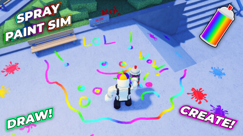 Spray Paint Deluxe Simulator