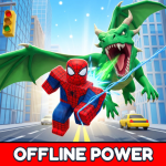 SuperHero VS Dragon