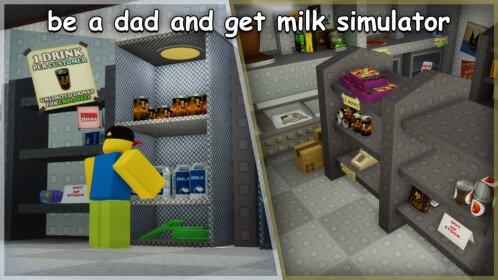 sé un papá y consigue un simulador de leche - Roblox