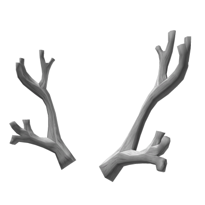 Silver Sakura Antlers | Addon Roblox item